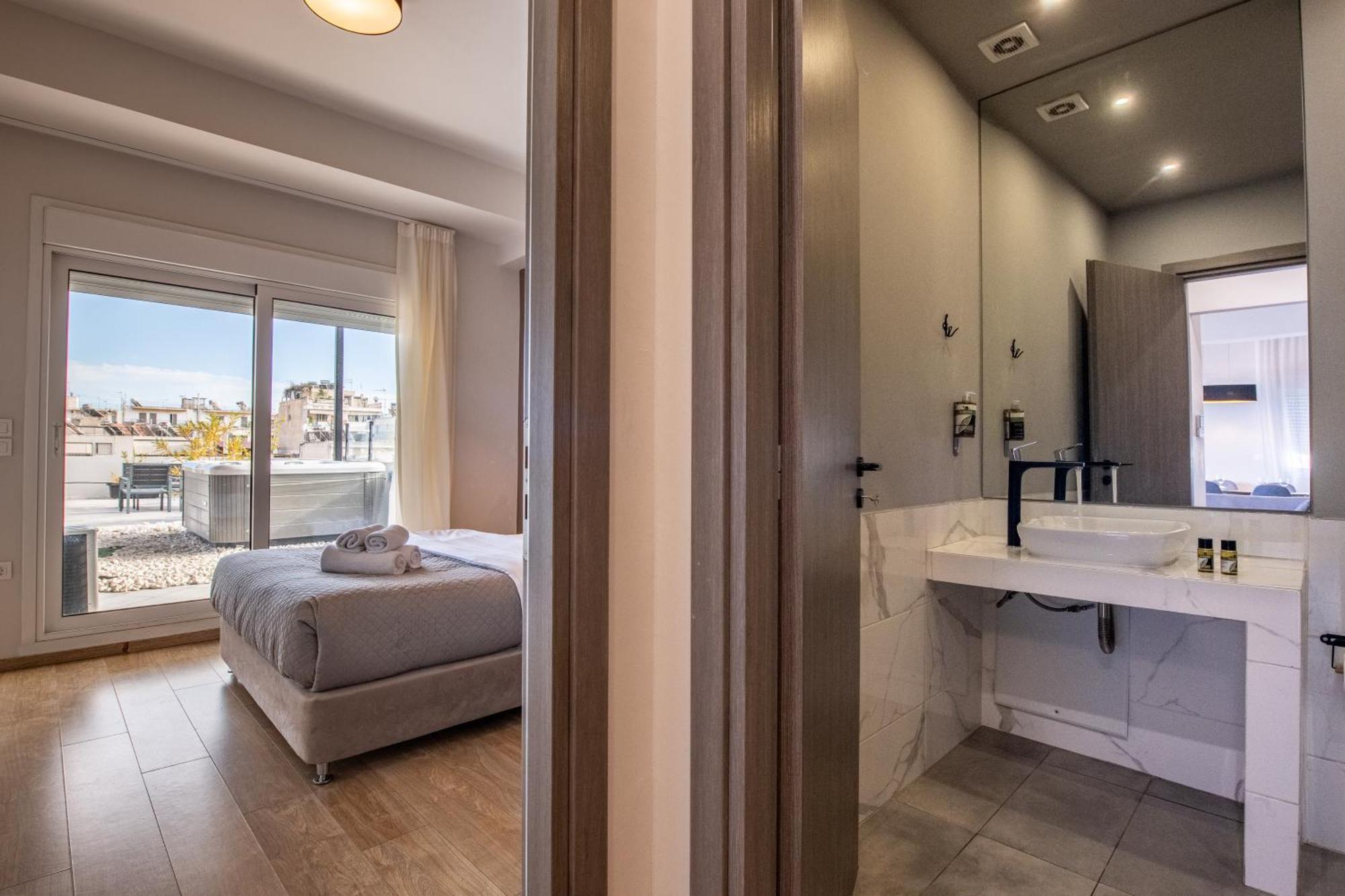 Athenian Infinity Apartments Esterno foto